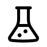 Outline Laboratory Flask Free Open-Source SVG Icon