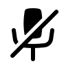 Microphone Off (Solid) Free Open-Source SVG Icon