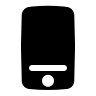 Mobile Phone Device (Solid) Free Open-Source SVG Icon