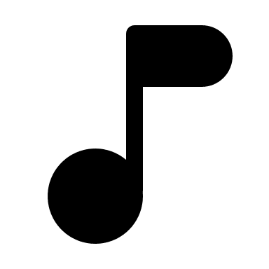 Music Note (Solid) Free Open-Source SVG Icon (Basil)