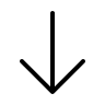 Downward Arrow (Outline) Free Open-Source SVG Icon