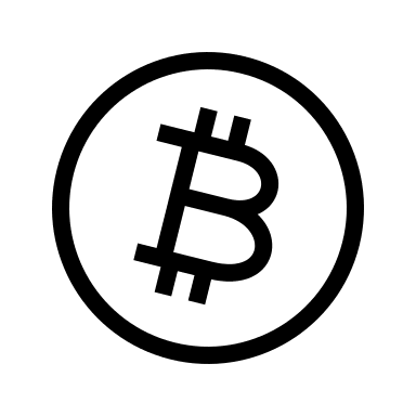 Bitcoin Circle Symbol (Outline) Free Open-Source SVG Icon (Bitcoin Icons)