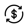 Currency Exchange (Outline) Free Open-Source SVG Icon