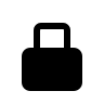 Secure Lock (Filled) Free Open-Source SVG Icon