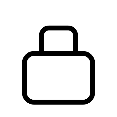 Lock Security Symbol (Outline) Free Open-Source SVG Icon (Bitcoin Icons)