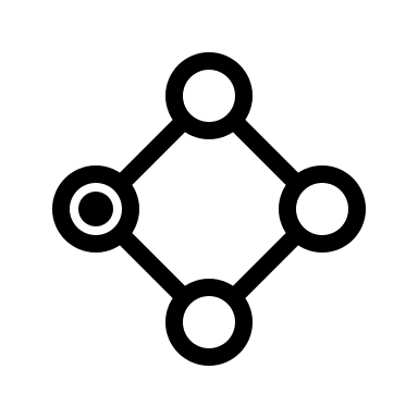 Node Connection (Outline) Free Open-Source SVG Icon (Bitcoin Icons)