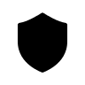 Filled Shield Symbol Free Open-Source SVG Icon