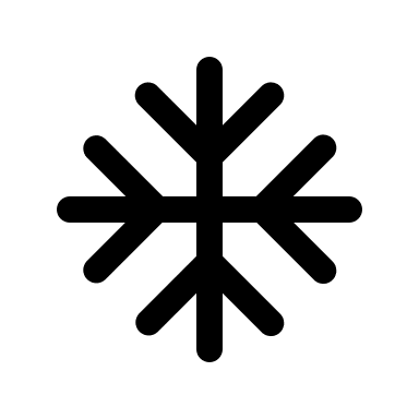 Snowflake Symbol (Filled) Free Open-Source SVG Icon (Bitcoin Icons)