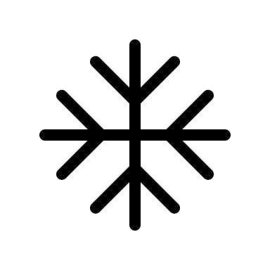 Snowflake Design (Outline) Free Open-Source SVG Icon (Bitcoin Icons)