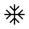 Snowflake Design (Outline) Free Open-Source SVG Icon