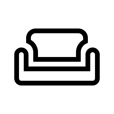 Sofa Design (Outline) Free Open-Source SVG Icon (Bitcoin Icons)