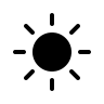 Sun (Filled) Free Open-Source SVG Icon