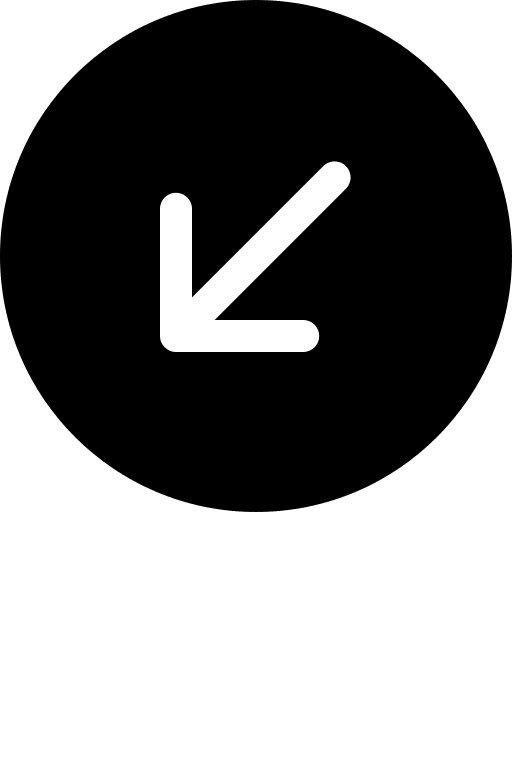 Down Left Arrow in Circle (Filled) Free Open-Source SVG Icon (Bootstrap Icons)