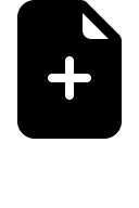 File Earmark with Plus Symbol (Filled) Free Open-Source SVG Icon