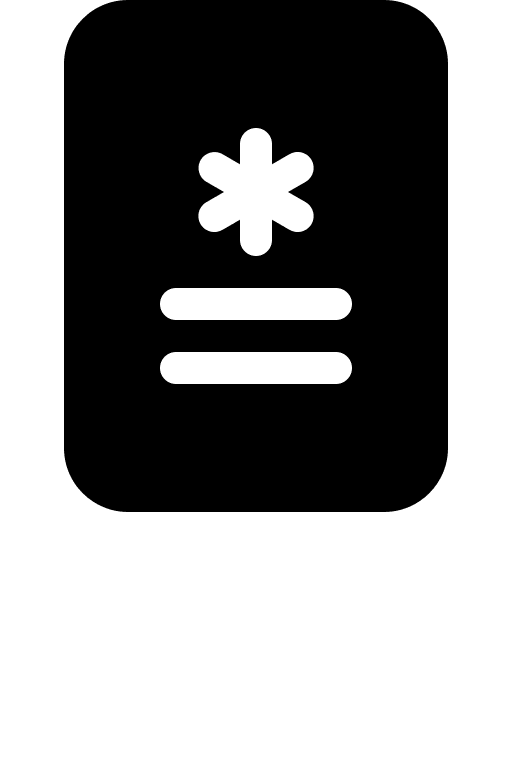 Medical File Document (Filled) Free Open-Source SVG Icon (Bootstrap Icons)