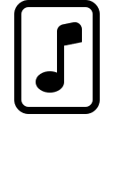 Music File Free Open-Source SVG Icon