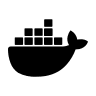 Docker Container Platform Free Open-Source SVG Icon