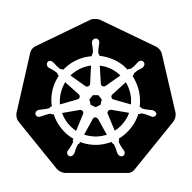 Kubernetes Container Orchestration System Free Open-Source SVG Icon (BoxIcons Logo)