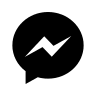 Messenger Chat Application Free Open-Source SVG Icon