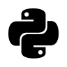 Python Programming Language Free Open-Source SVG Icon