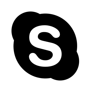 Skype Communication Platform Logo Free Open-Source SVG Icon (BoxIcons Logo)