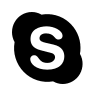 Skype Communication Platform Logo Free Open-Source SVG Icon