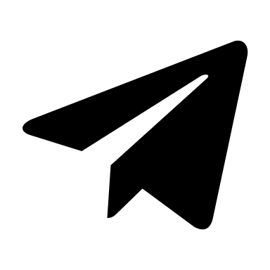 Telegram Messaging App Logo Free Open-Source SVG Icon (BoxIcons Logo)