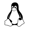 Tux Penguin Mascot Free Open-Source SVG Icon