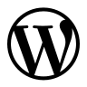 WordPress Content Management System Free Open-Source SVG Icon