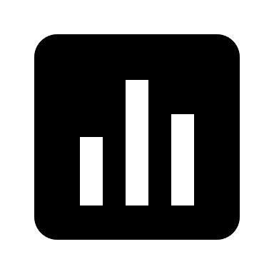 Square Bar Chart (Solid) Free Open-Source SVG Icon (BoxIcons Solid)