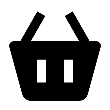 Shopping Basket (Solid) Free Open-Source SVG Icon (BoxIcons Solid)