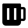 Beer Mug (Solid) Free Open-Source SVG Icon