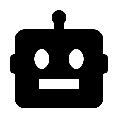 Bot Character (Solid) Free Open-Source SVG Icon (BoxIcons Solid)