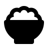 Rice Bowl (Solid) Free Open-Source SVG Icon