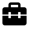 Alternative Briefcase Design (Solid) Free Open-Source SVG Icon