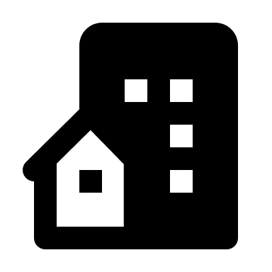 House Building Structure (Solid) Free Open-Source SVG Icon (BoxIcons Solid)