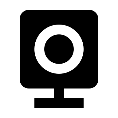 Home Camera (Solid) Free Open-Source SVG Icon (BoxIcons Solid)