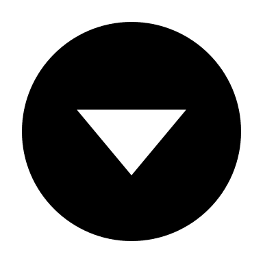 Circle Downward Caret (Solid) Free Open-Source SVG Icon (BoxIcons Solid)