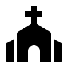 Church Building (Solid) Free Open-Source SVG Icon