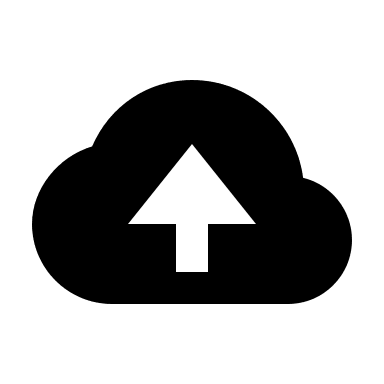 Cloud Upload (Solid) Free Open-Source SVG Icon (BoxIcons Solid)