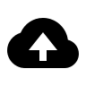 Cloud Upload (Solid) Free Open-Source SVG Icon