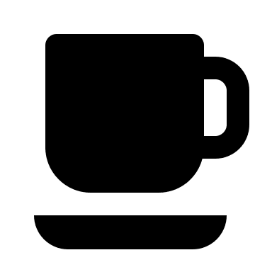 Alternative Coffee Cup (Solid) Free Open-Source SVG Icon (BoxIcons Solid)