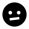 Confused Emoji (Solid) Free Open-Source SVG Icon