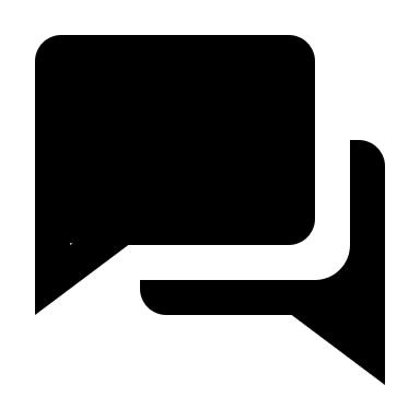 Conversation Chat (Solid) Free Open-Source SVG Icon (BoxIcons Solid)