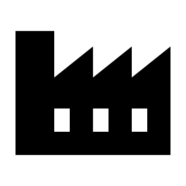 Factory Building (Solid) Free Open-Source SVG Icon (BoxIcons Solid)