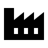 Factory Building (Solid) Free Open-Source SVG Icon