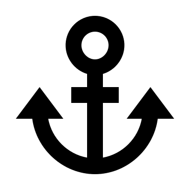 Anchor Symbol Free Open-Source SVG Icon (BoxIcons)