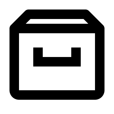 Archive Storage Box Free Open-Source SVG Icon (BoxIcons)