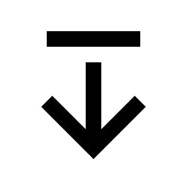 Arrow Pointing Downward Free Open-Source SVG Icon (BoxIcons)