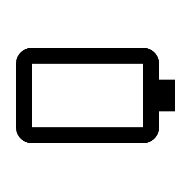 Battery Status Indicator Free Open-Source SVG Icon (BoxIcons)